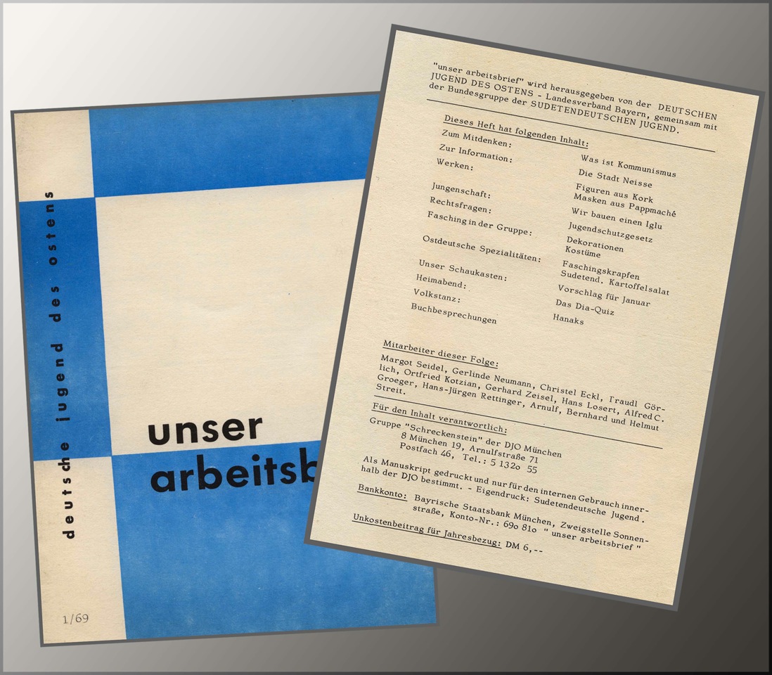Inhalt Ausgabe 1/69