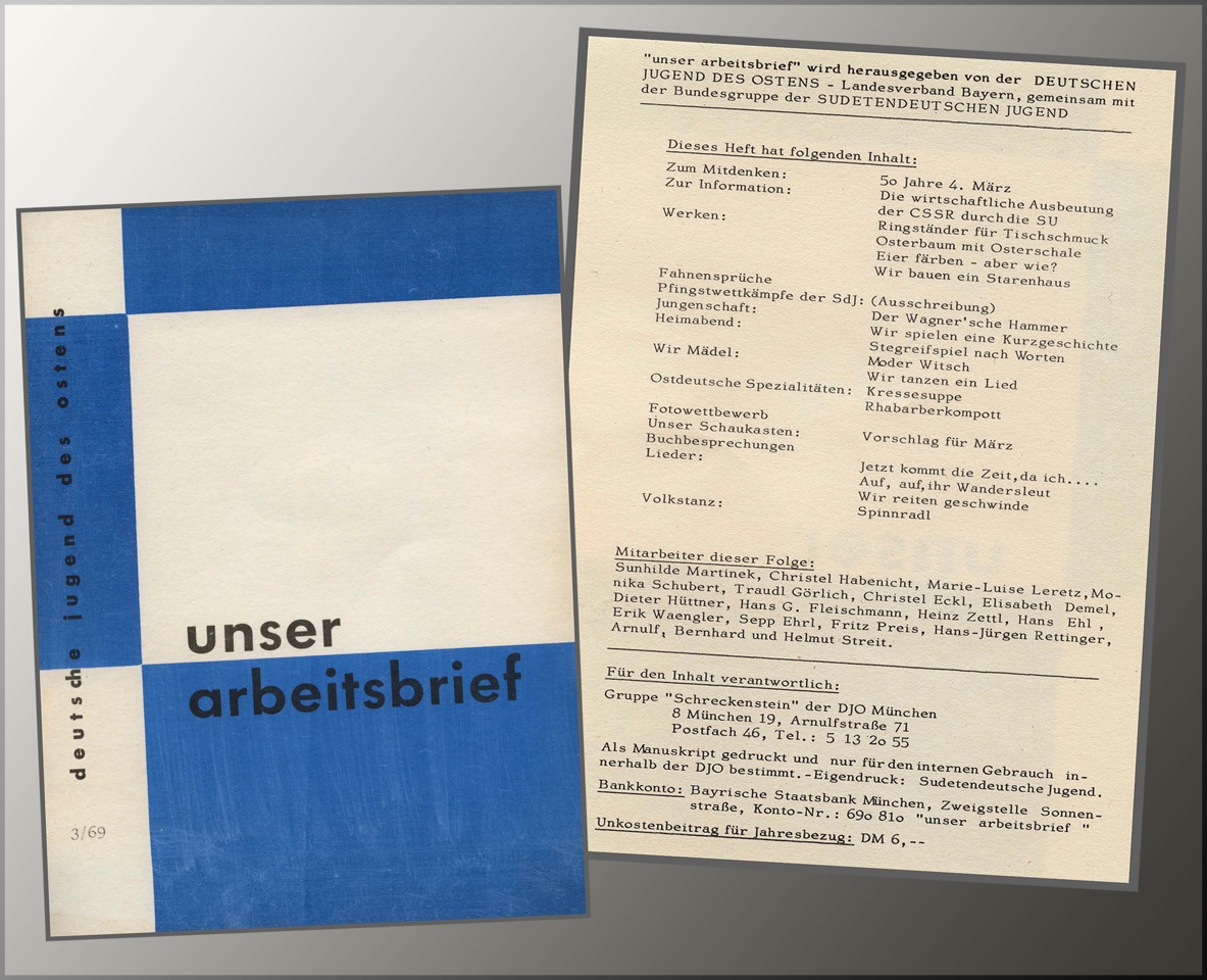 Inhalt Ausgabe 3/69