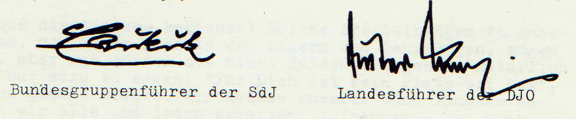 Unterschriften