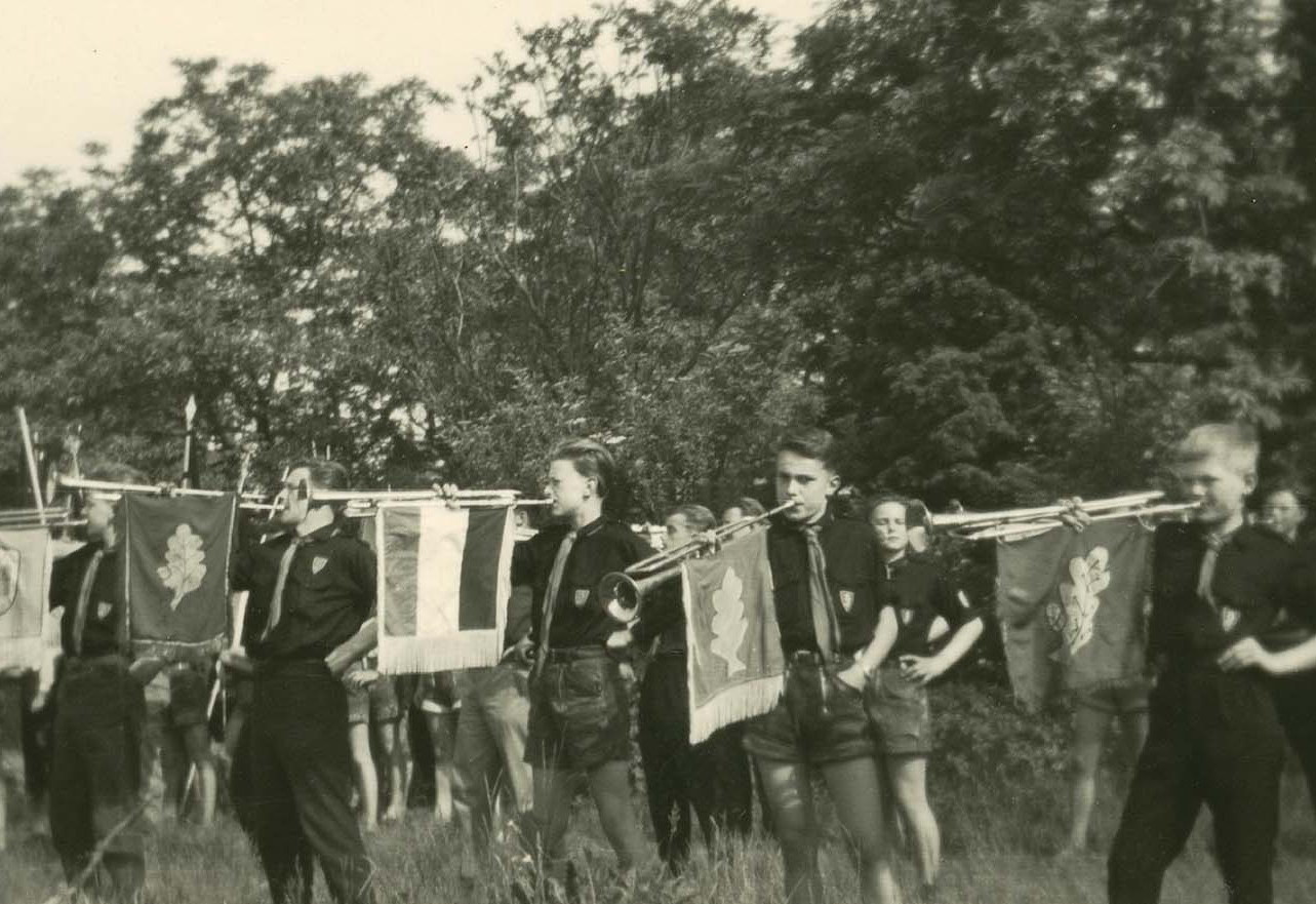Fanfarenzug der Grenzlandjugend aus Nordschleswig