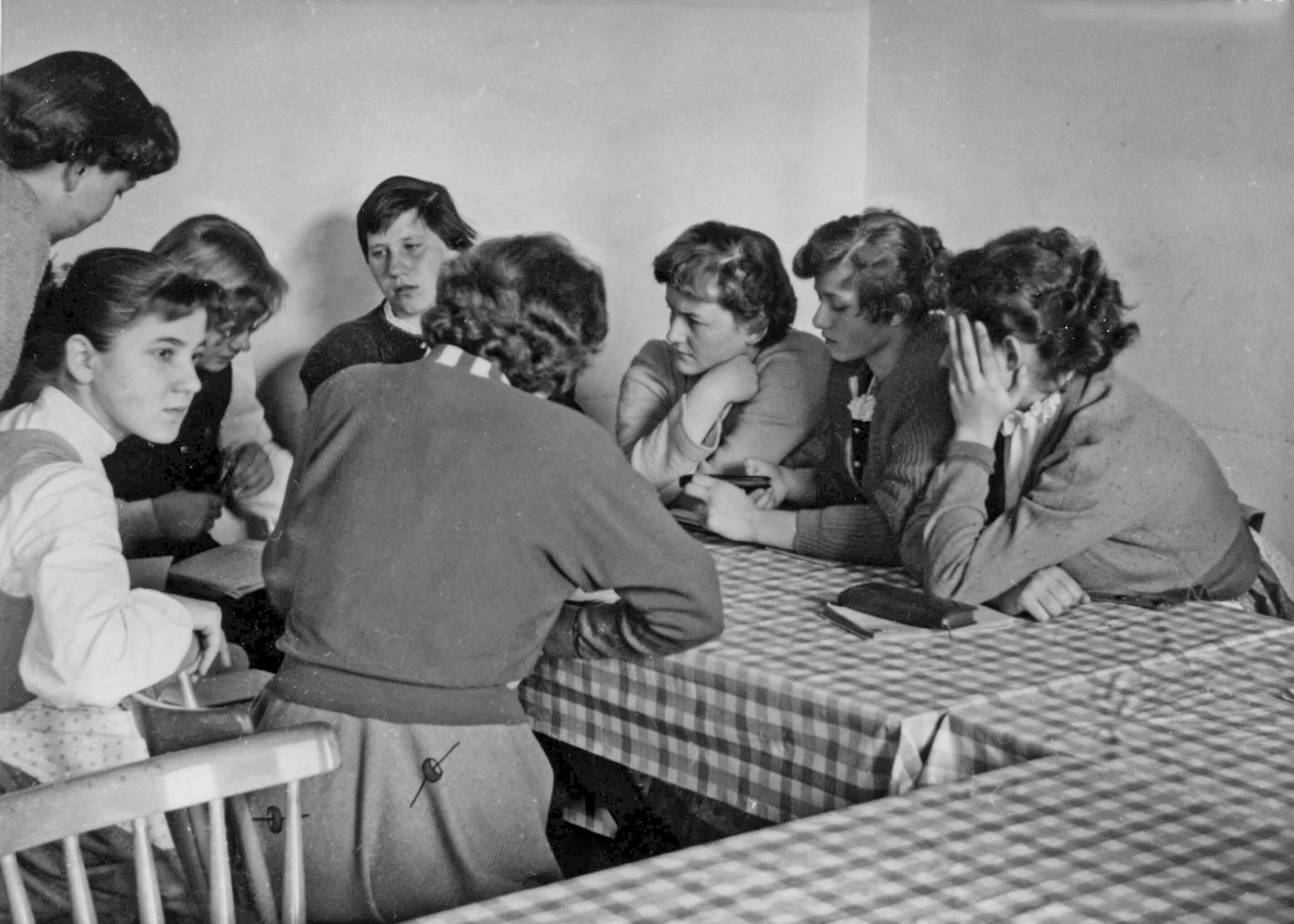Gruppe beim Lernen