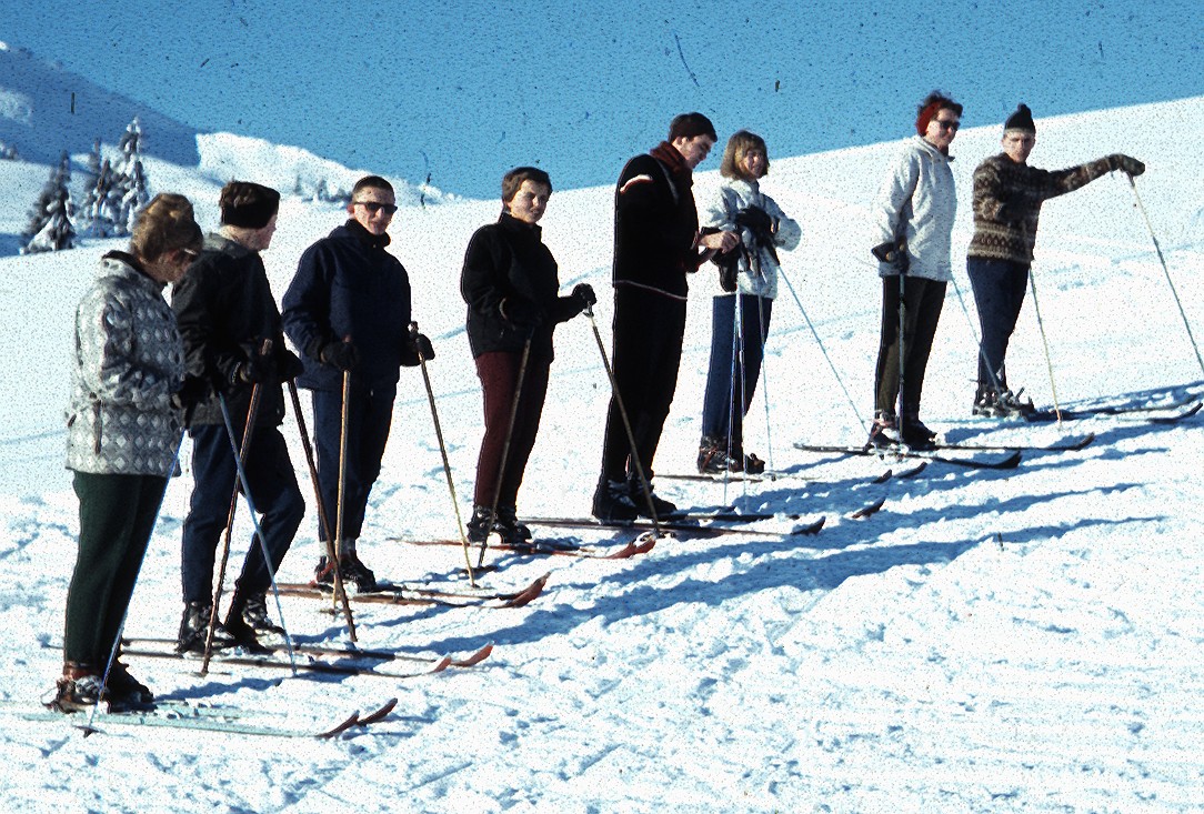Skikurs mit Lehrer Kuhchen