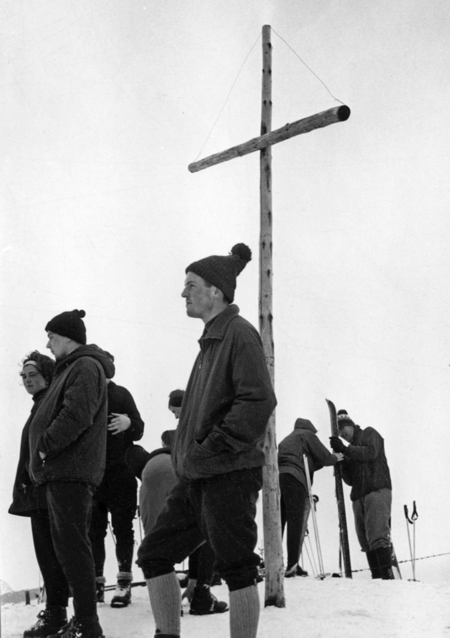 Auf dem Gipfel des Bleicherhorn