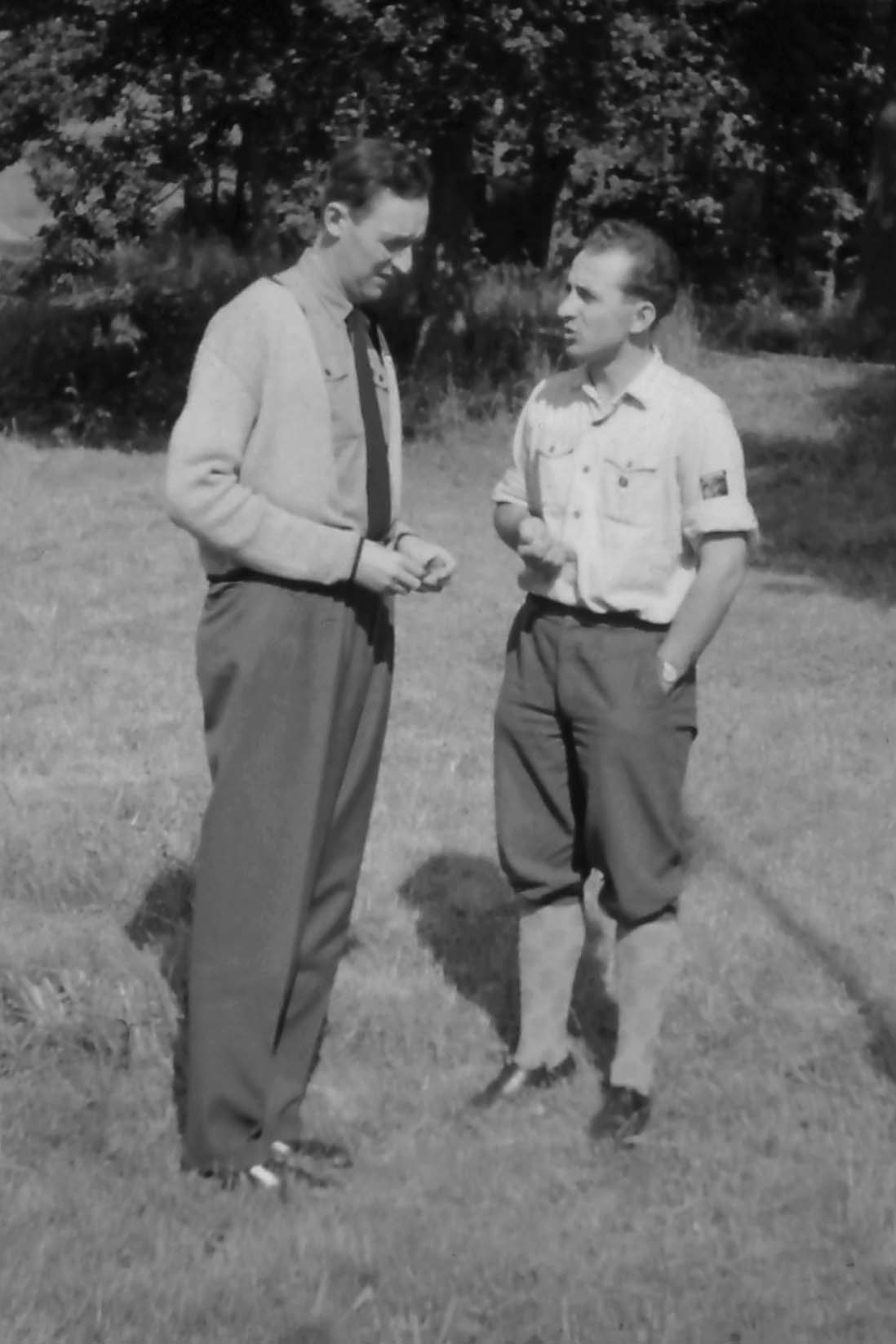 Dieter Max mit Toni Komenda