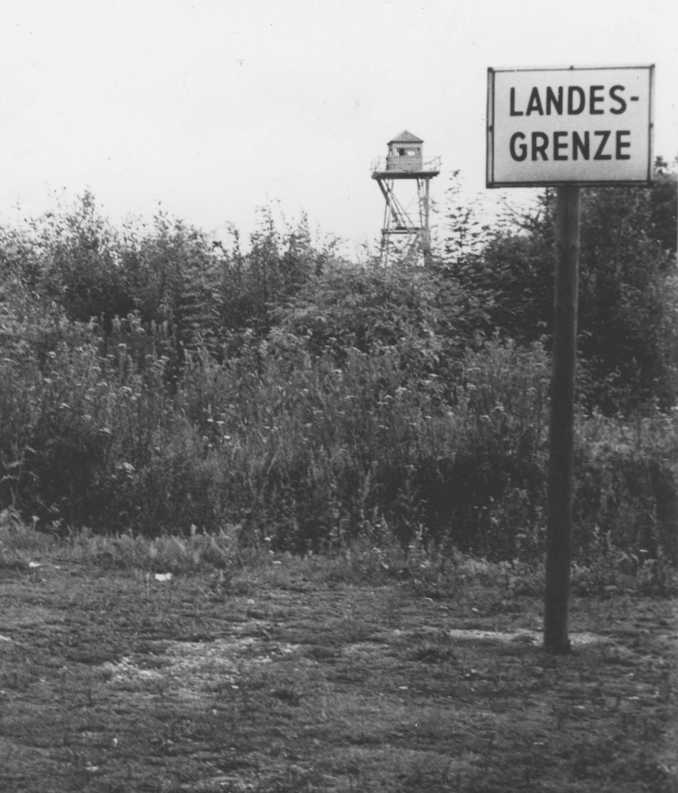 Landesgrenze bei Stadlern