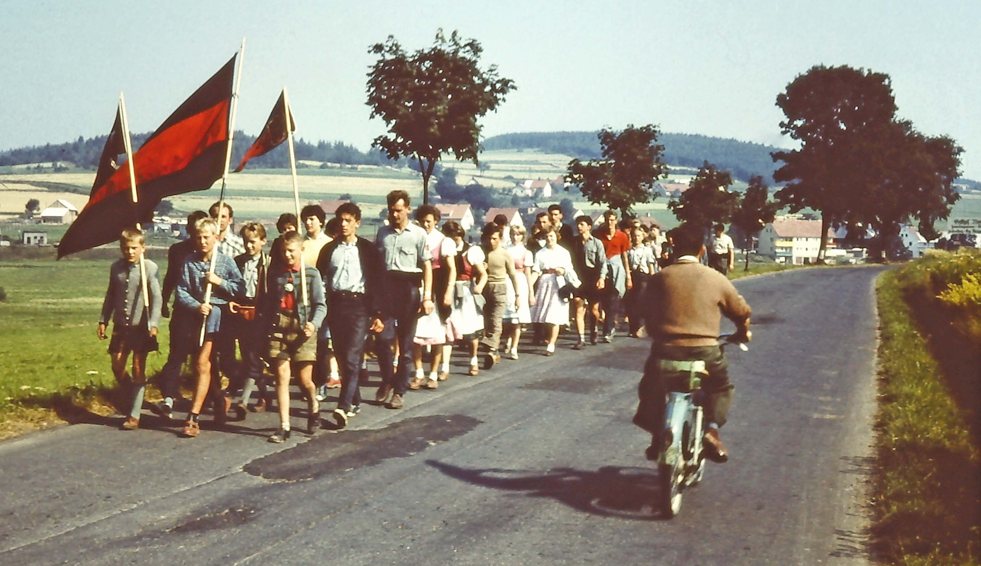  Gruppe am Rckweg nach Gaisthal