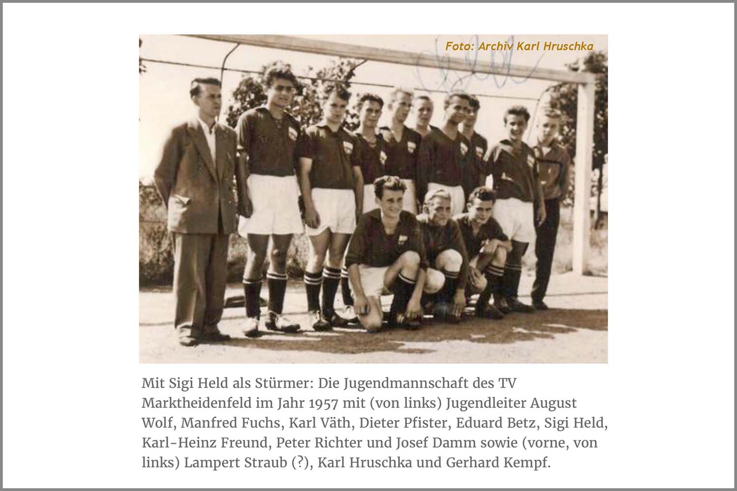 Jugendmannschaft des TV