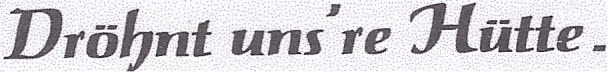 berschrift