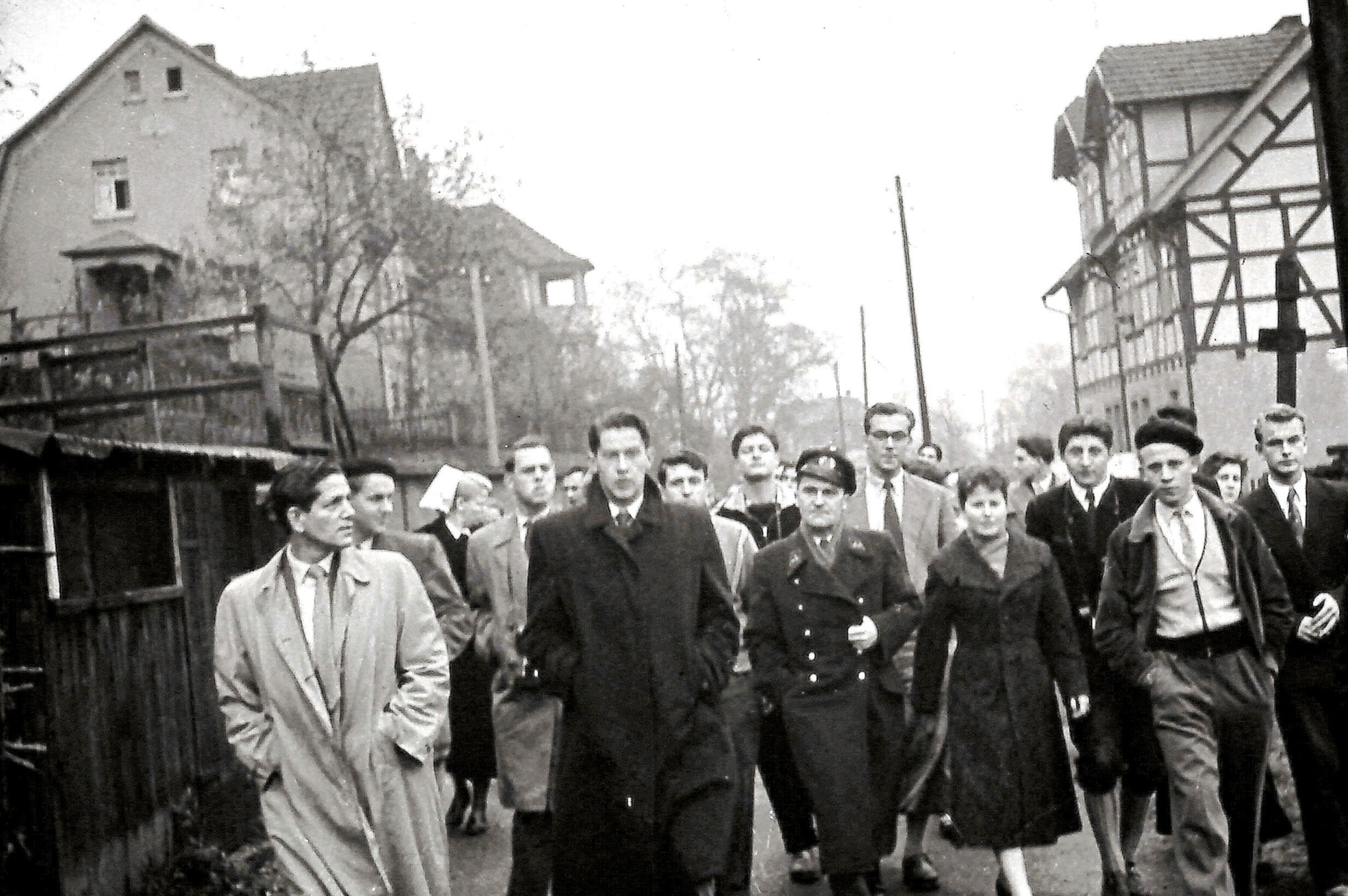 Zonengrenzbesuch 50er Jahre
