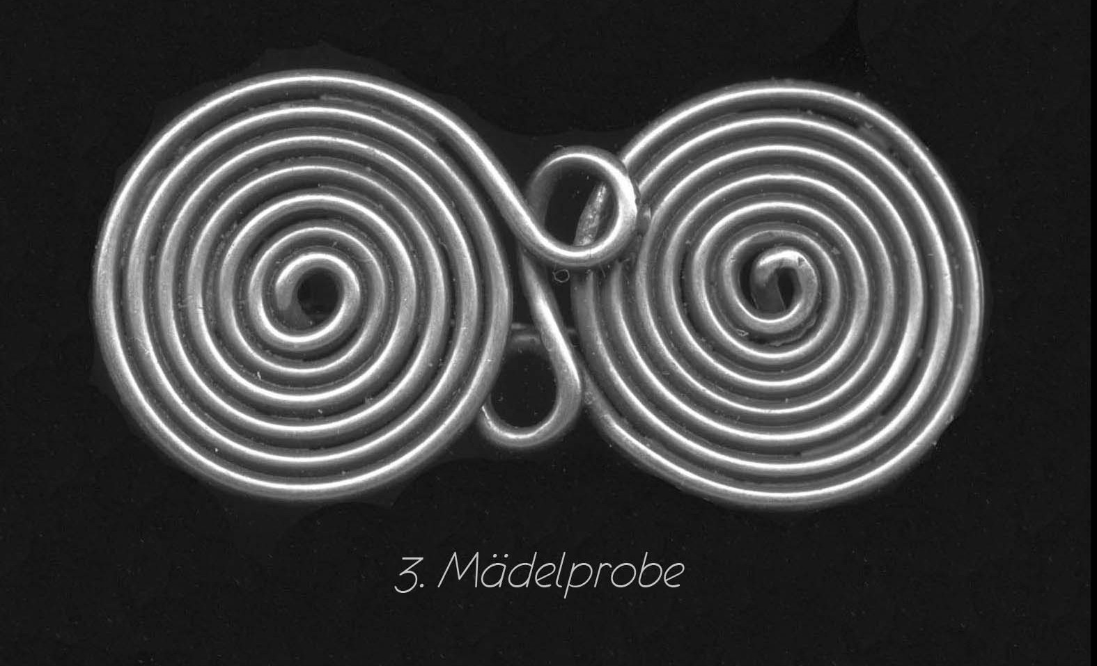 Brosche der 3. Probe