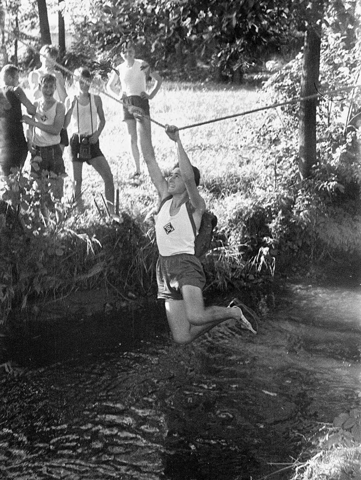 Herwig Heisler schafft es, Foto von Helmut Nachtigall
