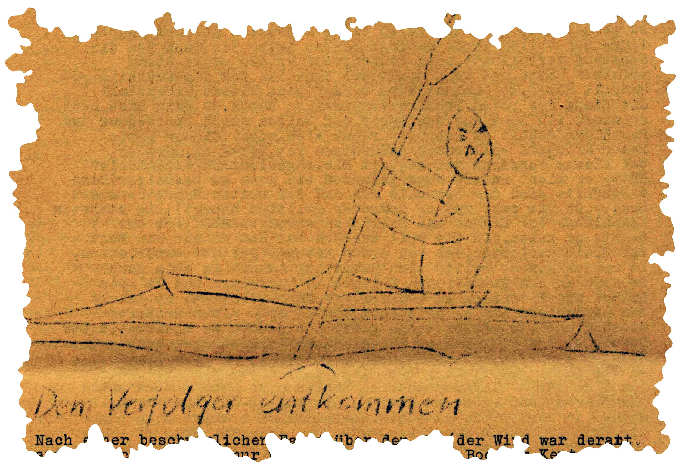 Zeichnung der Schatzkarte