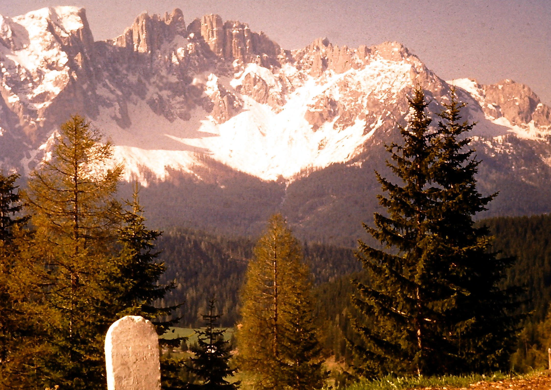 Die Berge zu Pfingsten