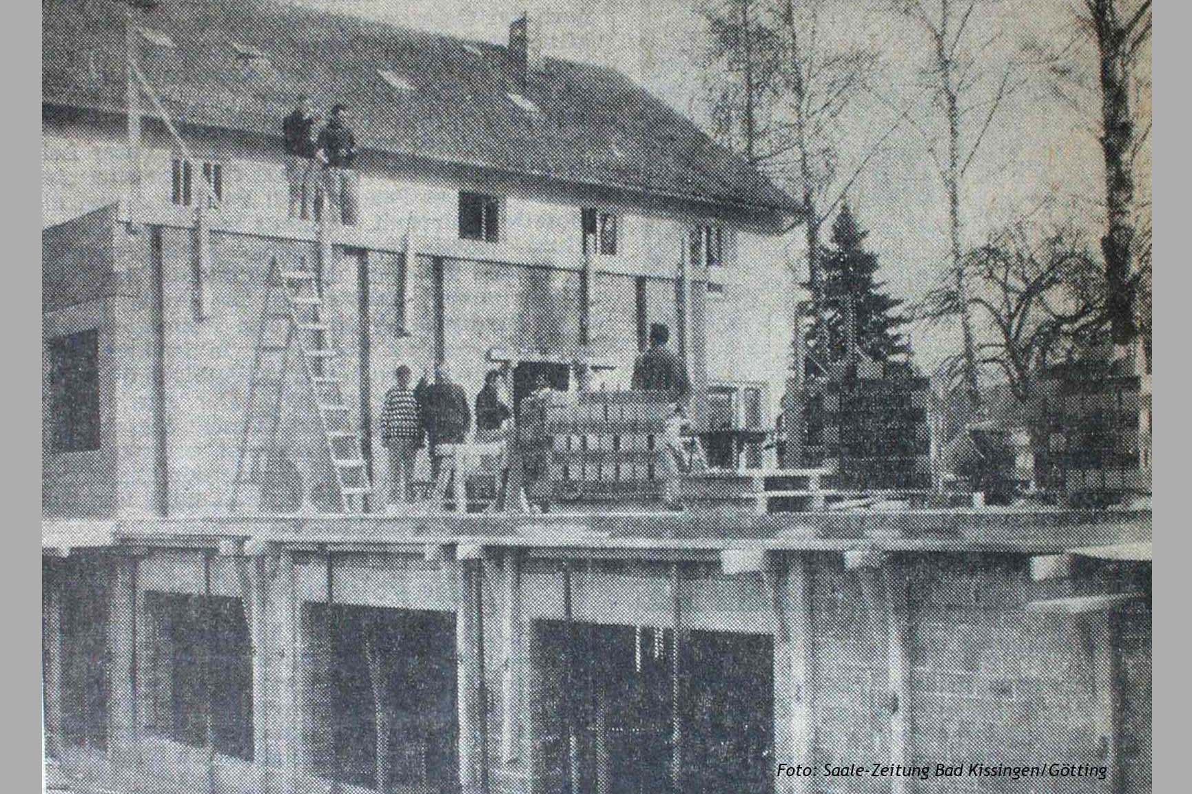 ein Speisesaal und Seminarrume werden angebaut