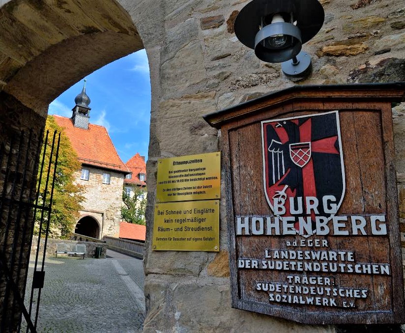 Eingang zum Burggelnde