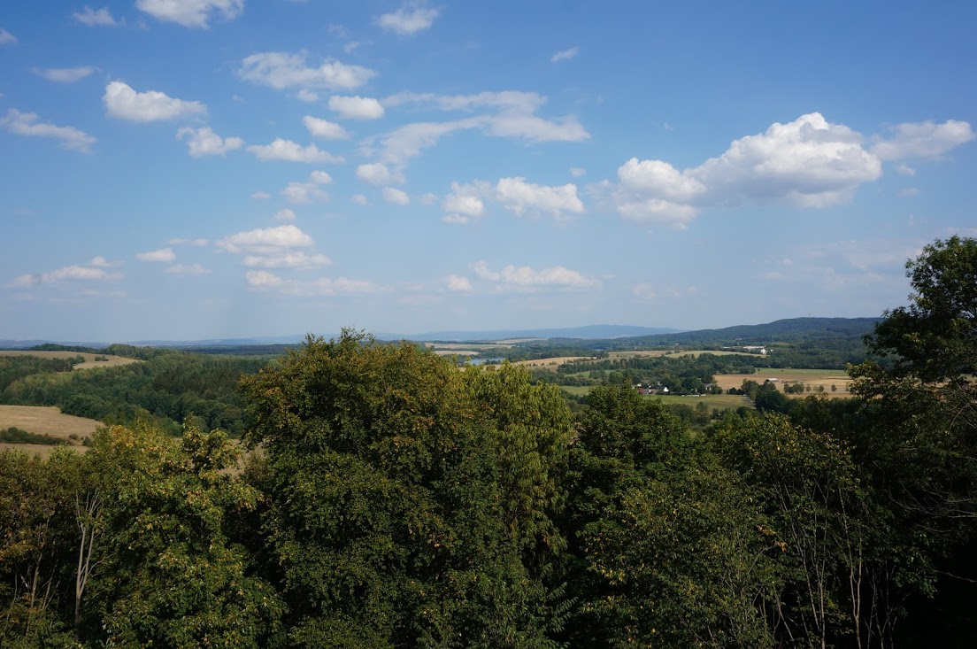 Blick in die Heimat, Richtung Eger
