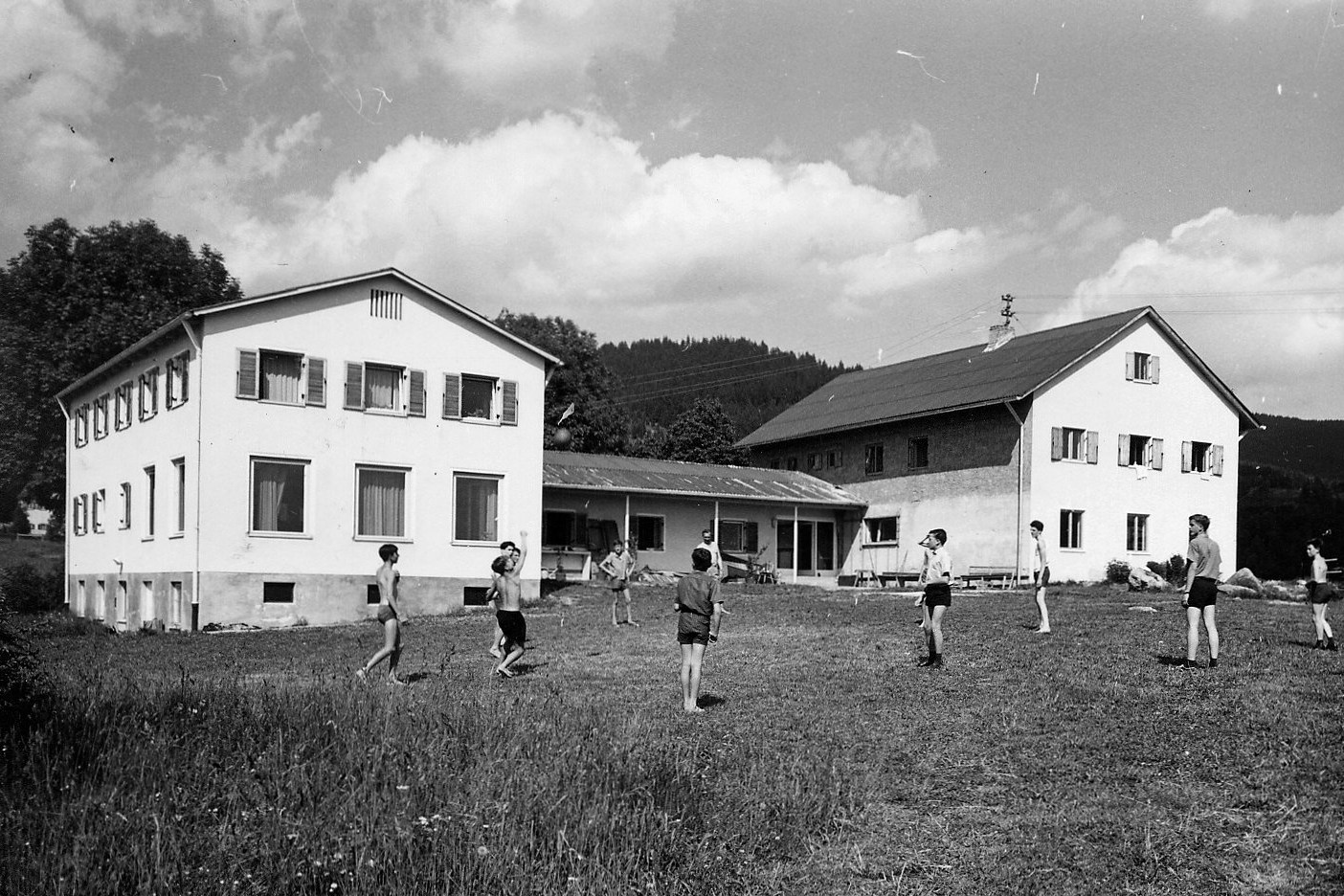 Sommer 1964, Blick von Sden