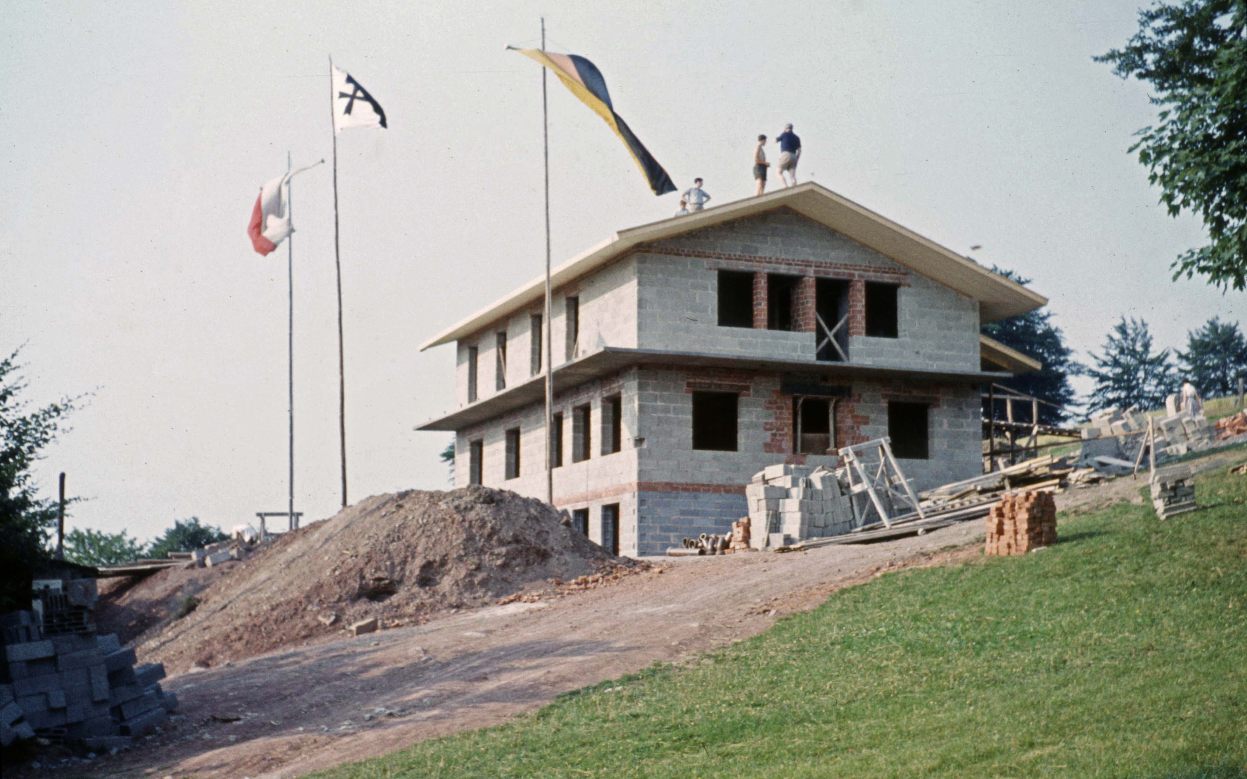Das DJO Landesheim im Bau