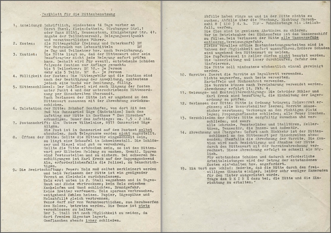 Merkblatt